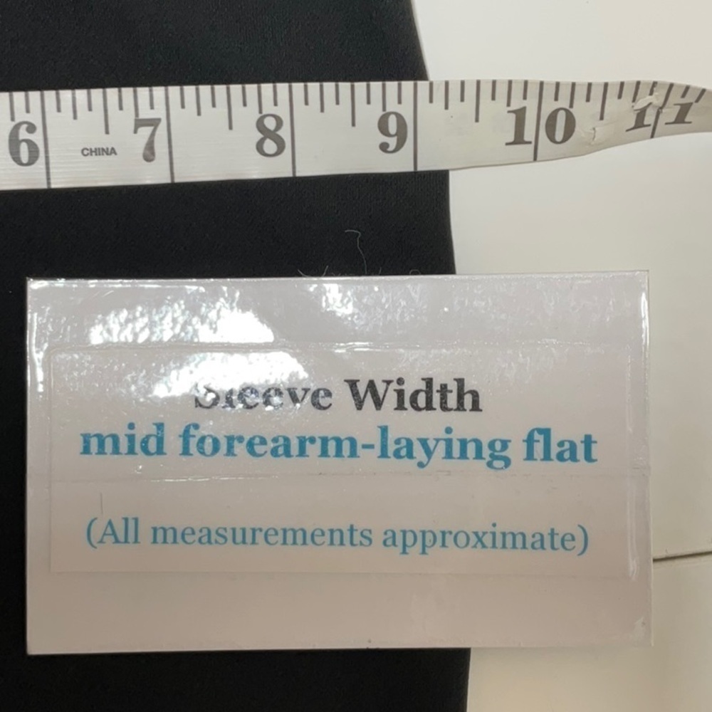 ASOS Button Down Long Sleeve Dress Black Size 24 - Picture 8 of 11